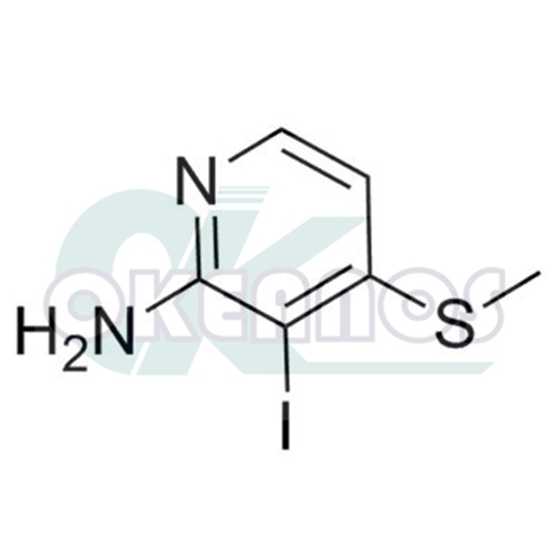 3-iodo-4- (methylthio) pyridin-2-amine