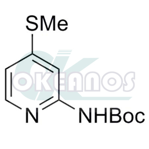 tert-butyl 4-(methylthio)pyridin-2- ylcarbamate